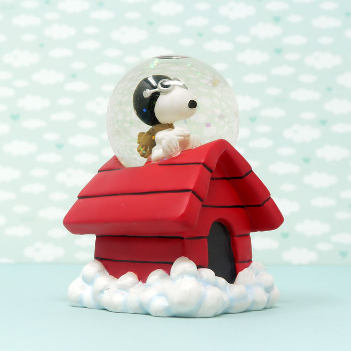 Snoopy Flying Ace Snow Globe