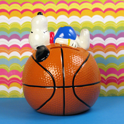 Click to view Snoopy Sports Banks