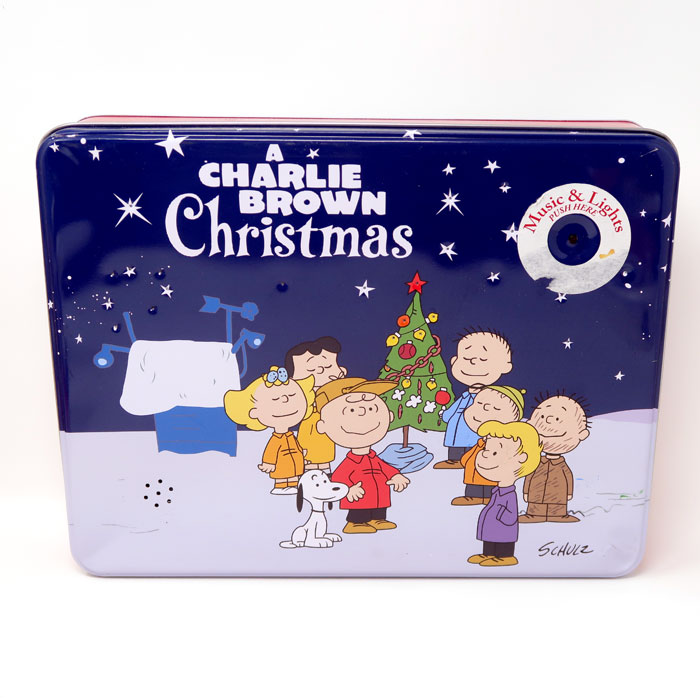 A Charlie Brown Christmas Cookie Container - ShopCollectPeanuts.com