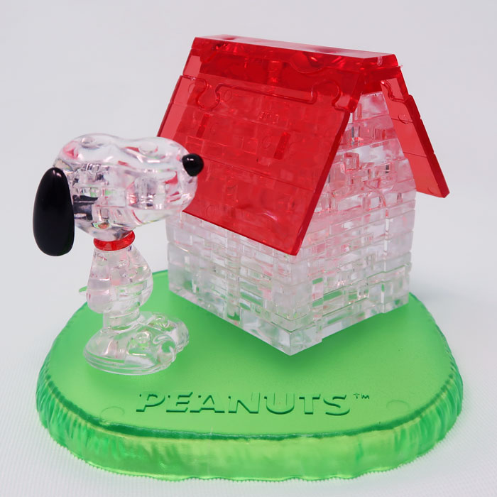 Snoopy's Doghouse Original 3D Crystal Puzzle by BePuzzled