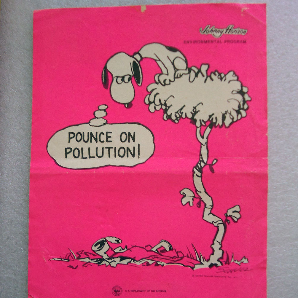 Snoopy Johnny Horizon Poster