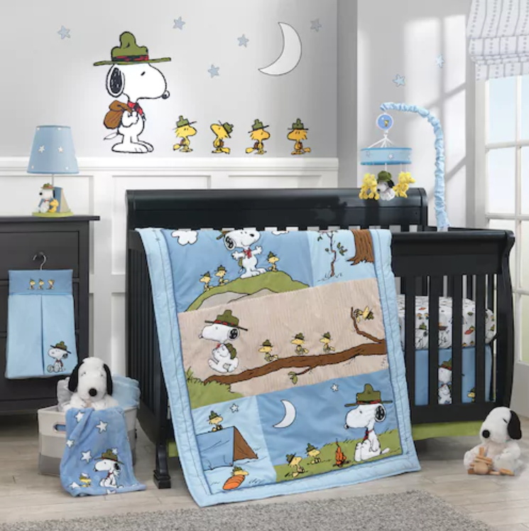 Snoopy Crib Bedding Sets