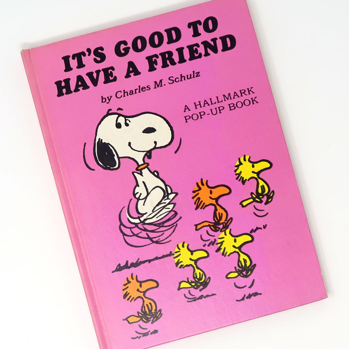 "It's Good to Have a Friend" Peanuts Pop-up Book