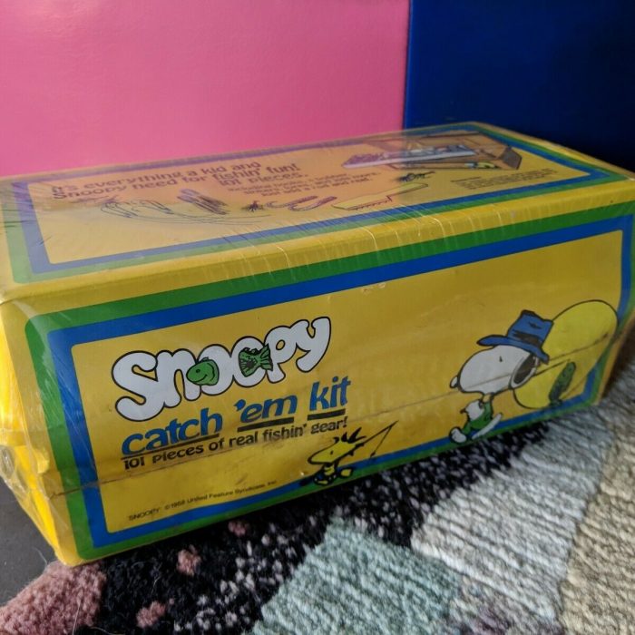 Zebco Snoopy Catch'em Tackle Box
