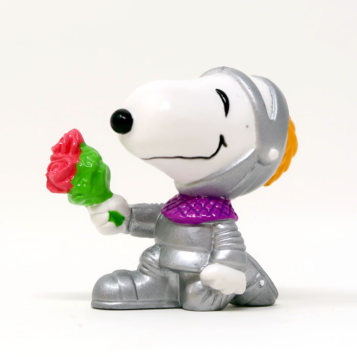 Snoopy Knight in Shining Armor Valentine's Day Figurine