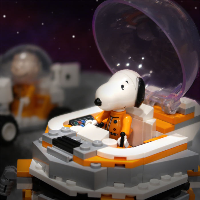 Peanuts Space Lander Building Bricks Sets by Linoos 