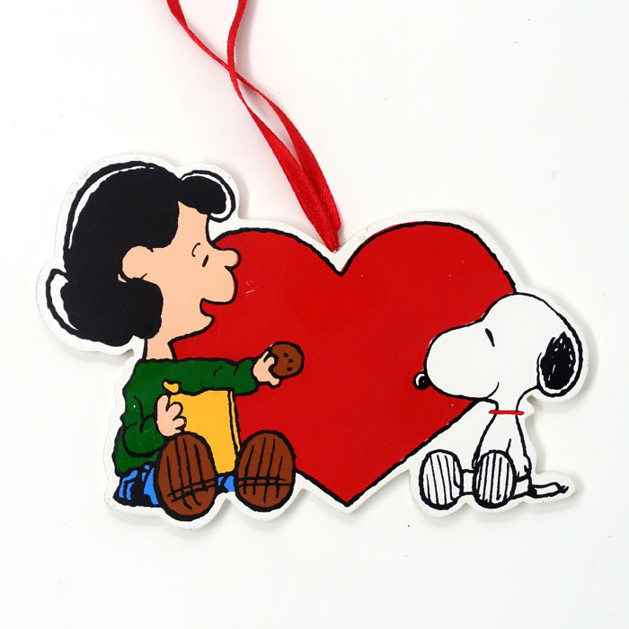 Baseball Player Snoopy Wooden Ornament - Shop