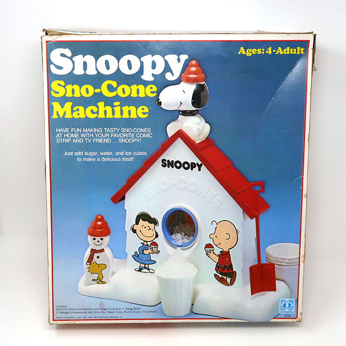 Snoopy Snow Cone Machine & More - CollectPeanuts.com